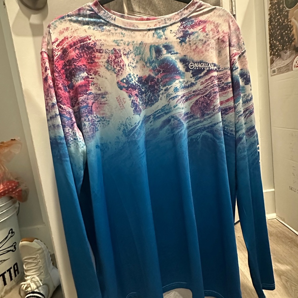 Magellan Outdoors Tie-Dye Long Sleeve Shirt